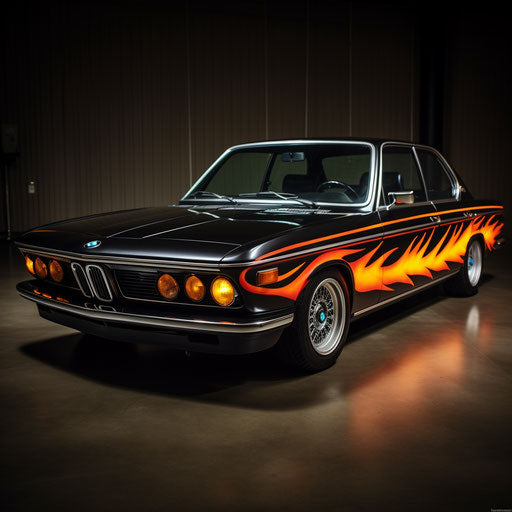 Classic 7 series with flame decals