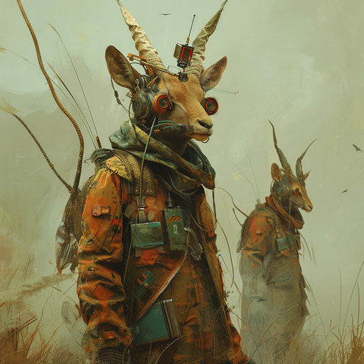 The post-apocalyptic tribe that worships gazelles as deities of speed and grace
