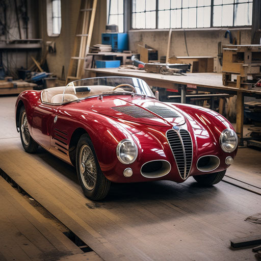Restoration of a classic 2 seater Alfa Romeo