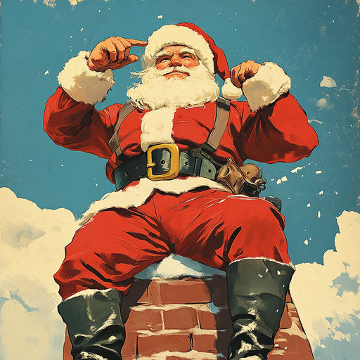 Ultimate Real Santa Claus Christmas Artwork