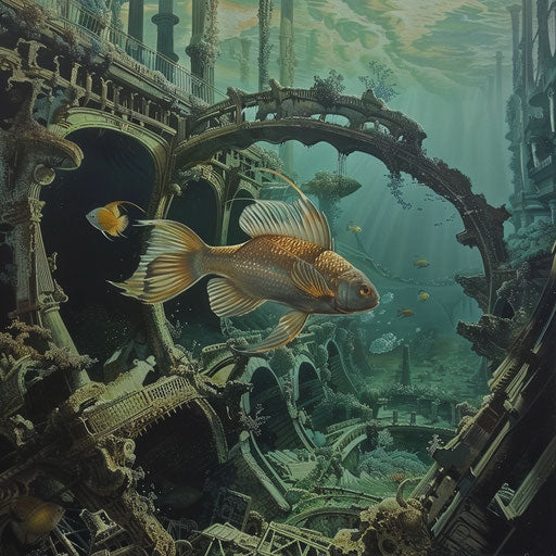 Exploring the labyrinthine architecture underwater