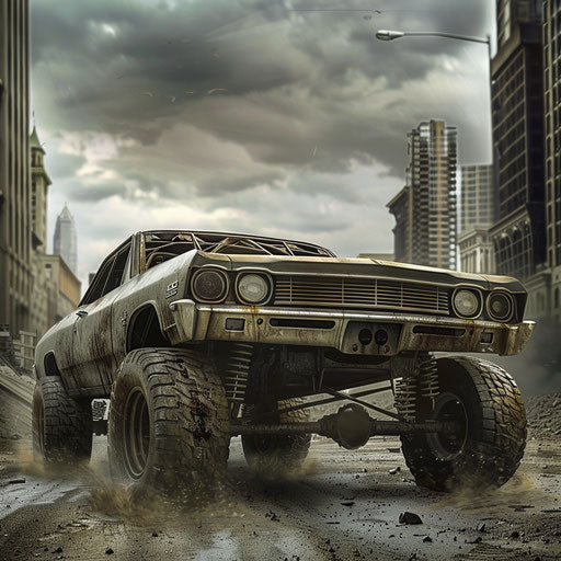 Post-Apocalyptic 1967 Chevy Bel Air
