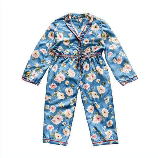 Realistic clipart of pajamas, high resolution, isolated