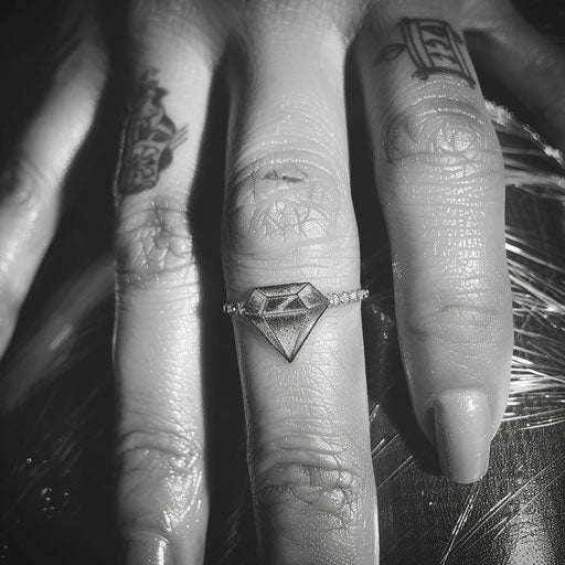 Wedding Ring Tattoo Design