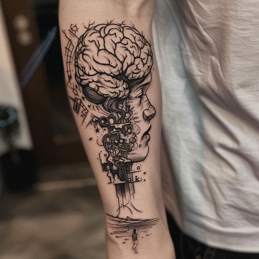 Mental Health Tattoos: Humberto Ramos Style