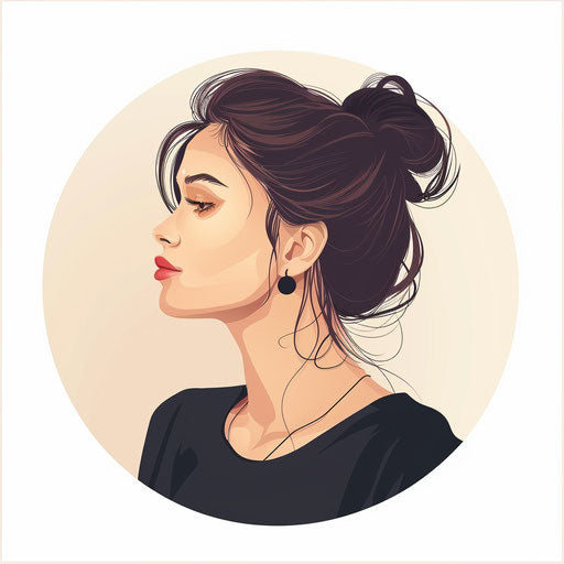 Quiet clipart in a photorealistic style on white background