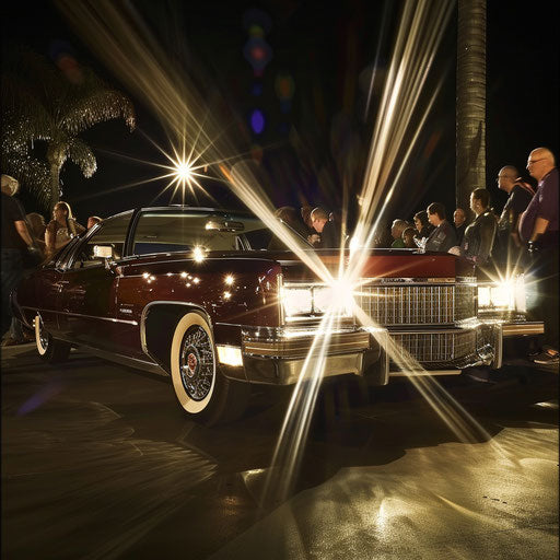 83 Cadillac Coupe Deville: Garage Decor Gem