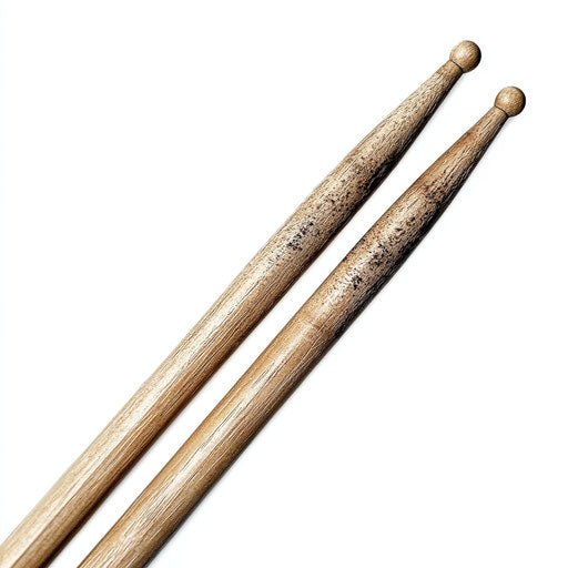 Realistic drumsticks clipart, high-res, transparent background