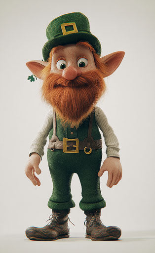 Leprechaun Saint Patrick's Day, Don Martin and Disney style