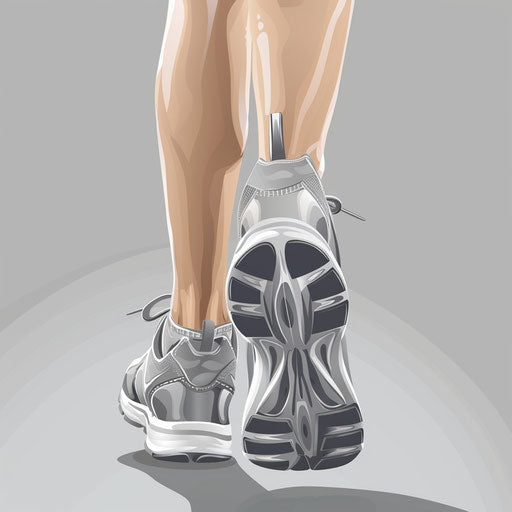 Flat metallic background with realistic walk clipart