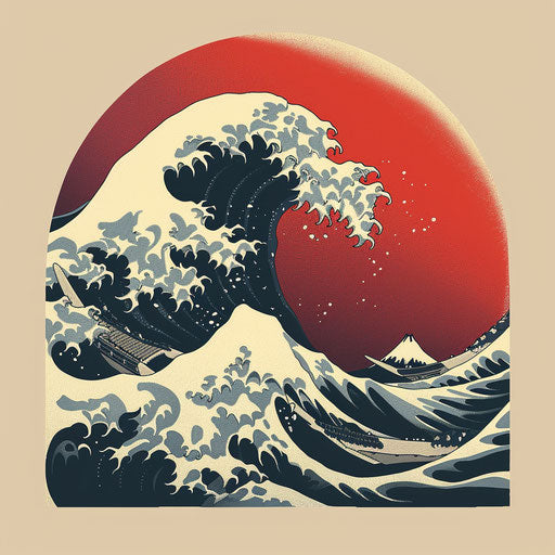 Minimalist wave design