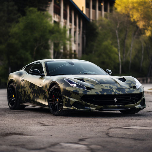 The Classic Ferrari GT Camouflage