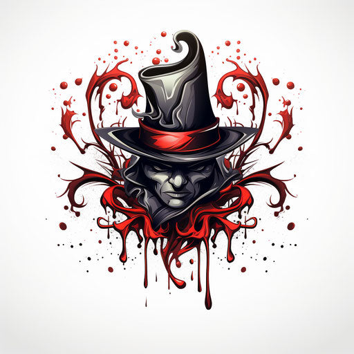 Logo clipart in the style of Chiaroscuro Art, on a white background