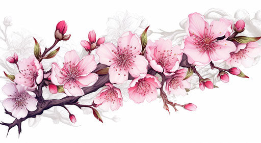 Cherry Blossom Tattoo Craft Set