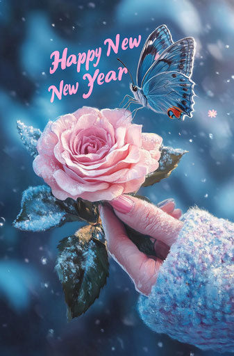 Vibrant Images On Happy New Year NYE Art