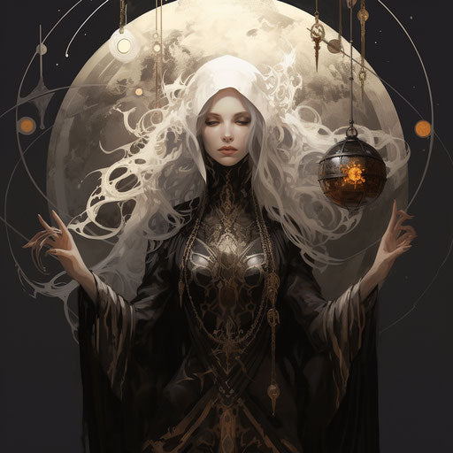 Dynamic balance, symbol of sun, moon and yin