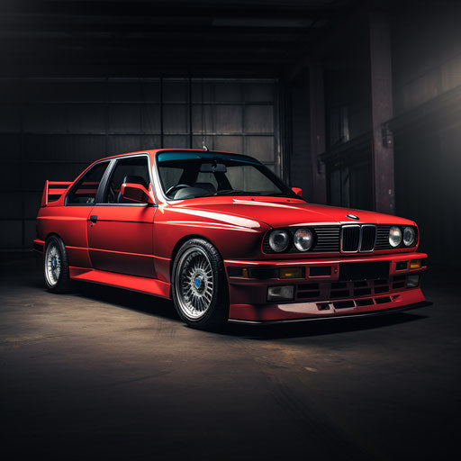 Classic side view of BMW M3