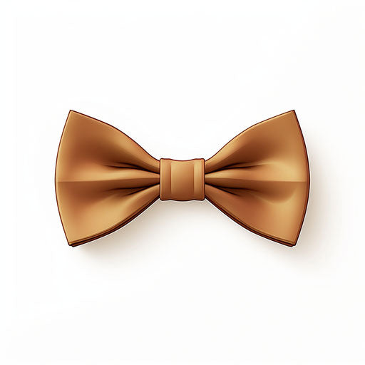 Bow tie clipart in the style of Minimalist on white background