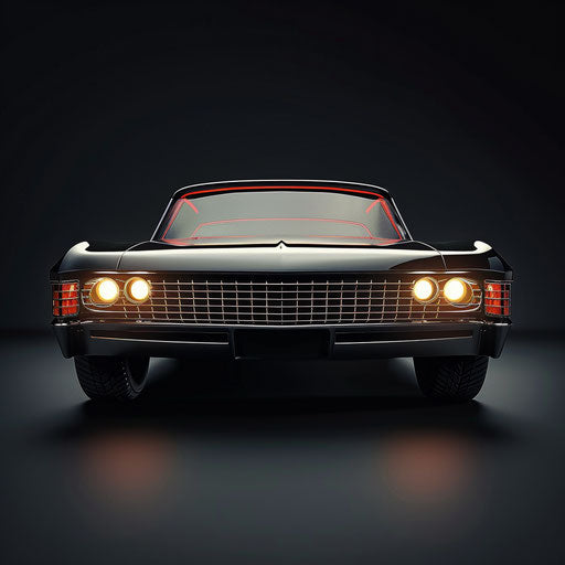 1967 Chevrolet Bel Air reimagined with a bold front grille and sleek silhouette