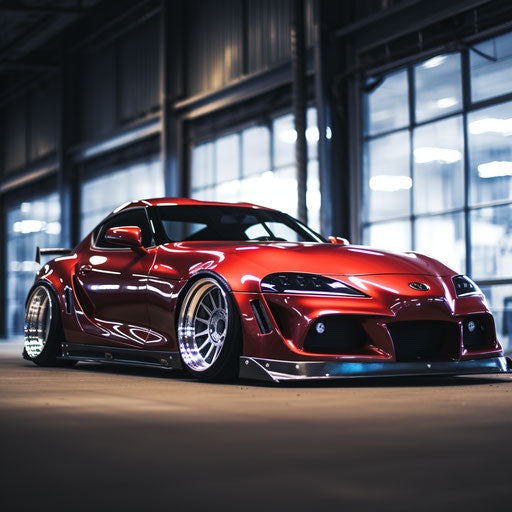 Side view of mark 4 Supra