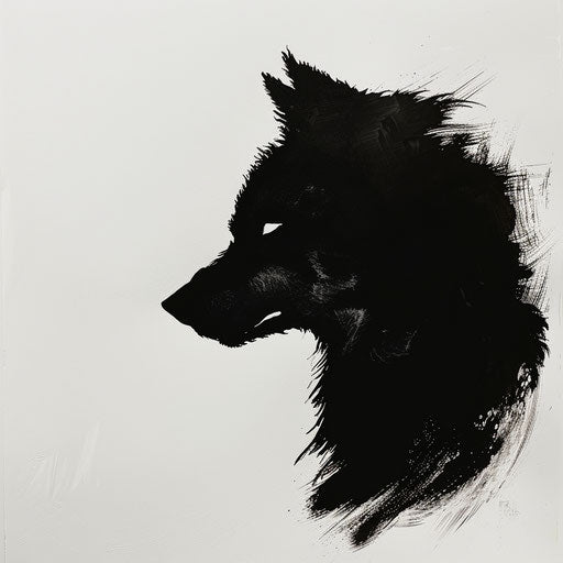 Small wolf by the jawline, David Palumbo style