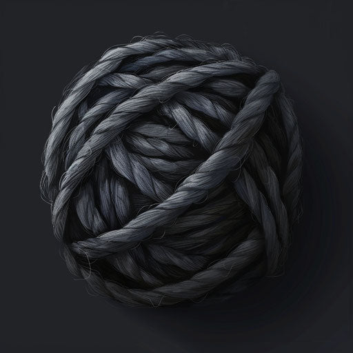 Realistic wool fabric on dark background, dramatic contrasts