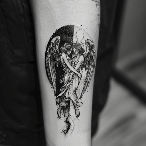 Innovative Guardian Angel Tattoo Layouts