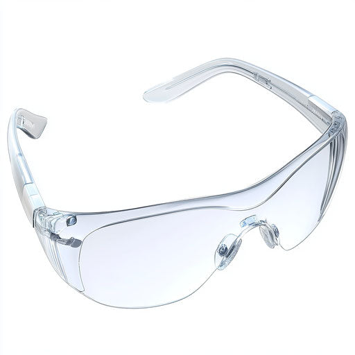 Realistic clipart of safety glasses