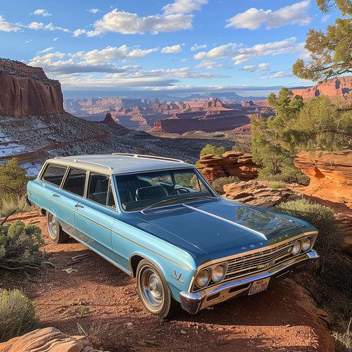 Family adventure with a 1967 Chevy Bel Air restored