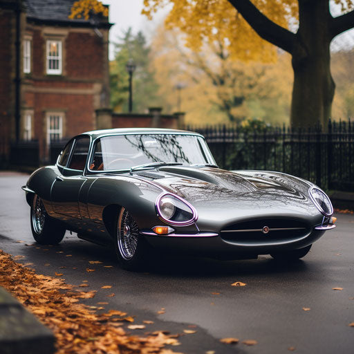 Restomod Jaguar E Type Car