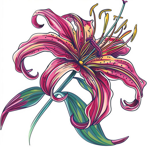 Exclusive Spider Lily Tattoo Files