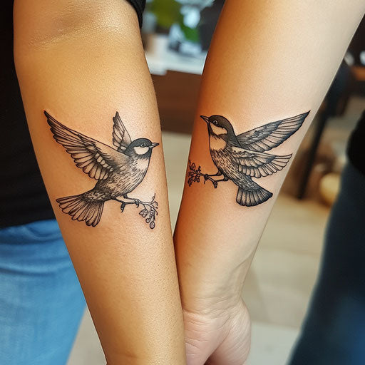 Mom Daughter Tattoos Stencil Tattoo Kit