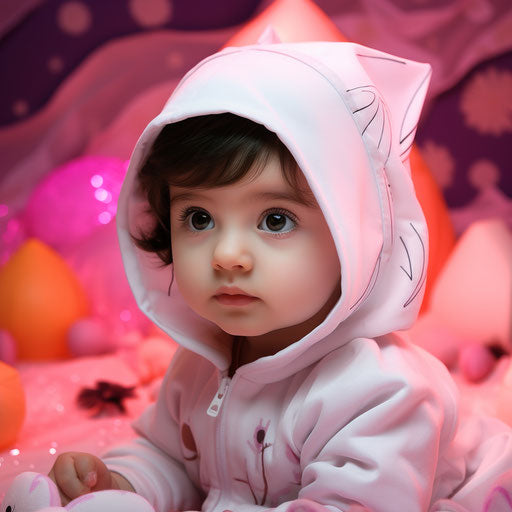 Cute baby girls, funny baby boy photo, children