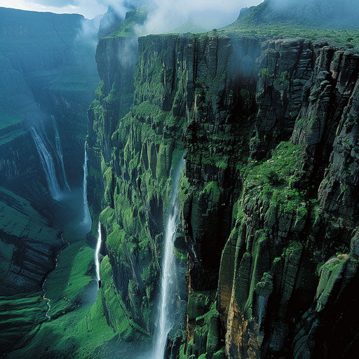 Tugela Falls in the Drakensberg Mountains, South Africa