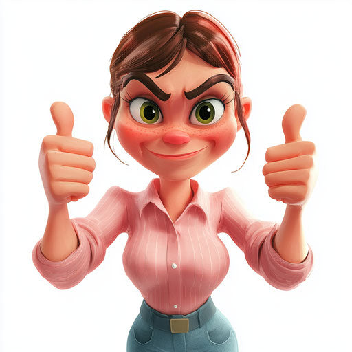 Humorous caricature of a parent-teacher conference