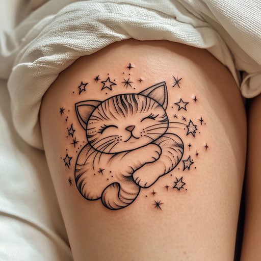 Thigh Tattoos For Females Tattoo Artwork Set