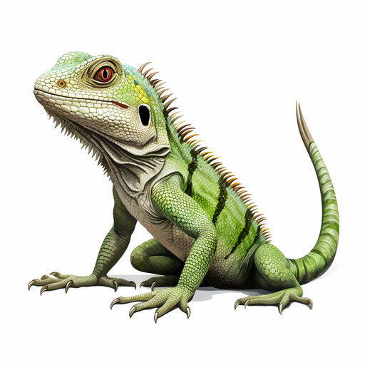 Lizard clipart in the style of Chiaroscuro Art
