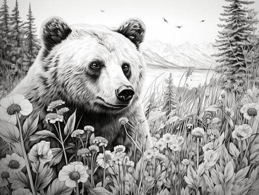 Forest Animals Coloring Page