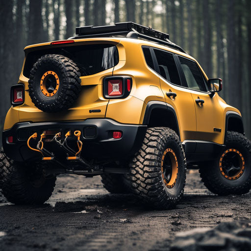 Powerful and imposing off-road vehicle