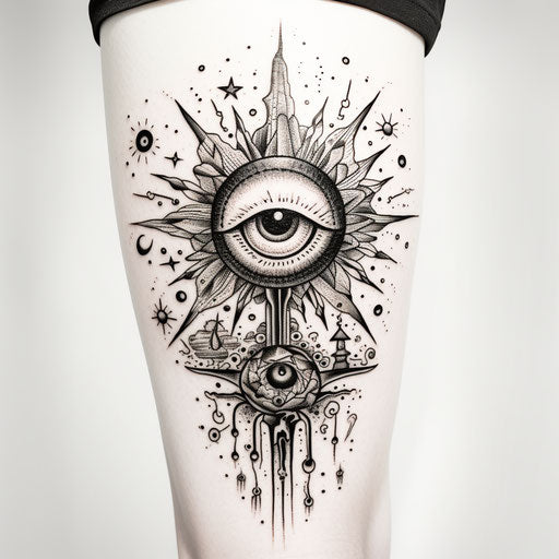 Eye for an Eye, Contemporary Ink Style