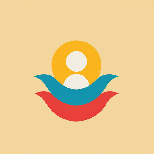 Playful logo for toy store, bright colors and whimsical shapes