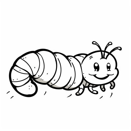 The smiling caterpillar