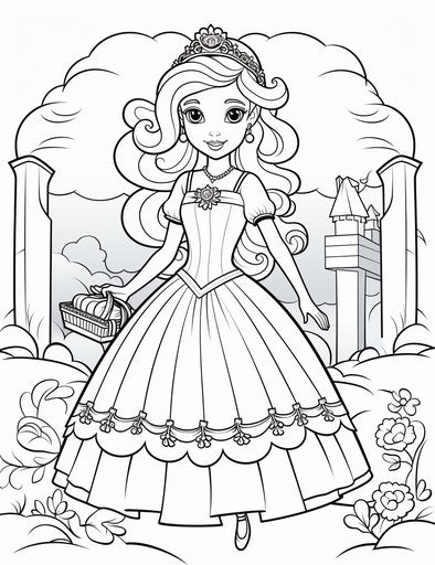 Princess Coloring Pages