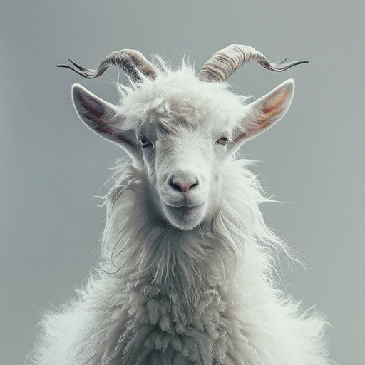 Farm animals with regal poses