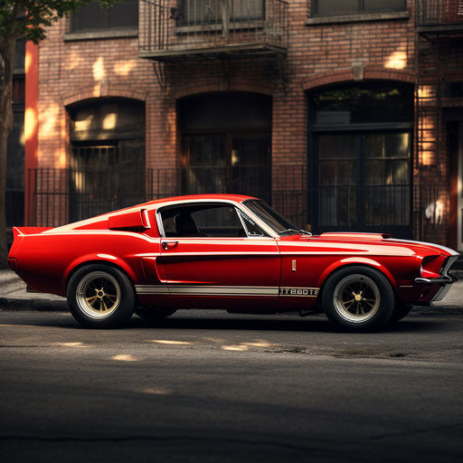 Ford Mustang GT Shelby classic Sideview