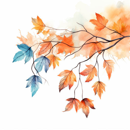 October illustration in Pastel Colors Art style