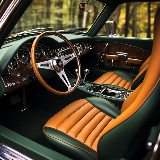 Jaguar E Type car Interior Refurbishment