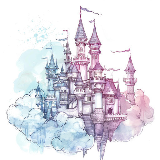 Fairytale Castle on a Cloud