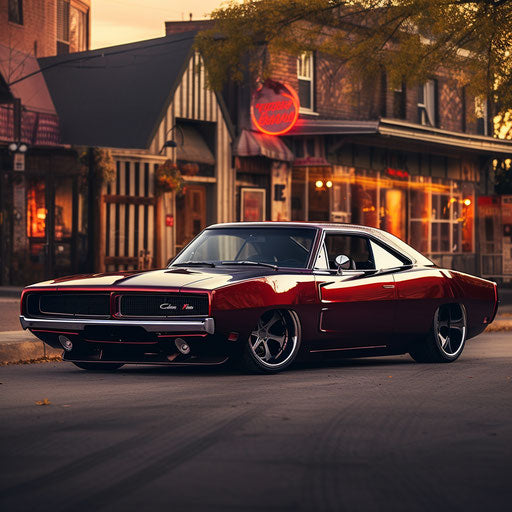 The classic Dodge Charger Hellcat