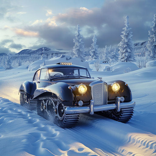 1954 Bentley R Type Continental equipped for extreme winter